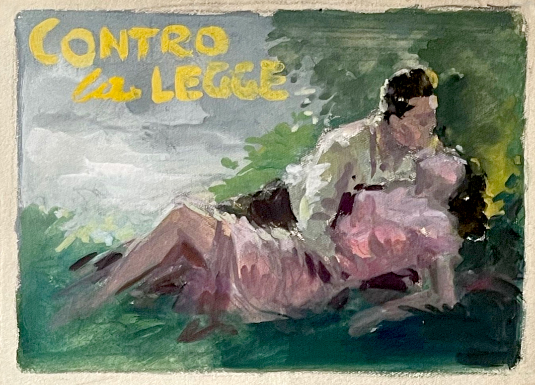 Contro la legge – Schizzo 1