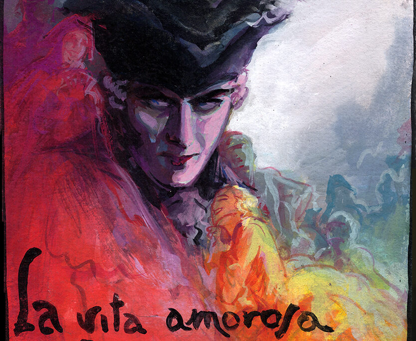 La vita amorosa di Casanova – Schizzo