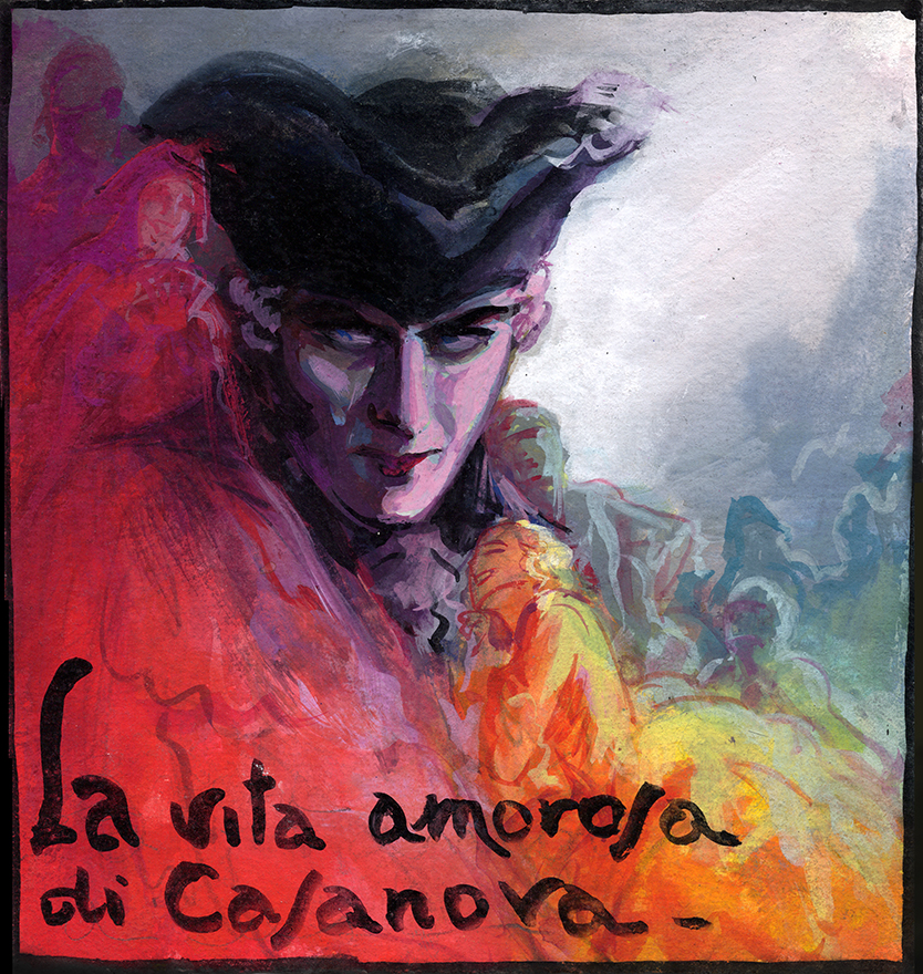 La vita amorosa di Casanova – Schizzo