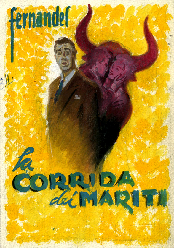 La corrida dei mariti – Schizzo 1