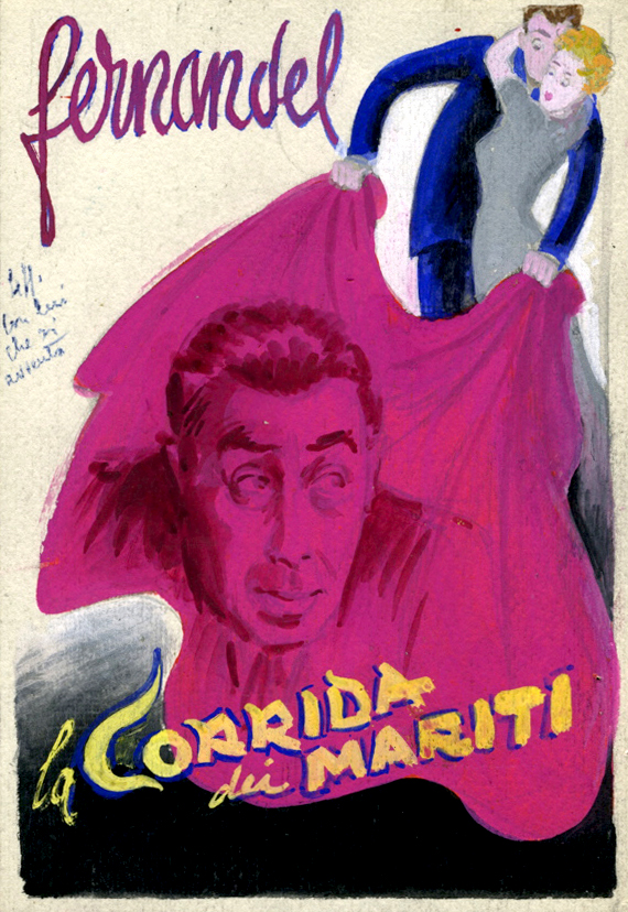 La corrida dei mariti – Schizzo 2