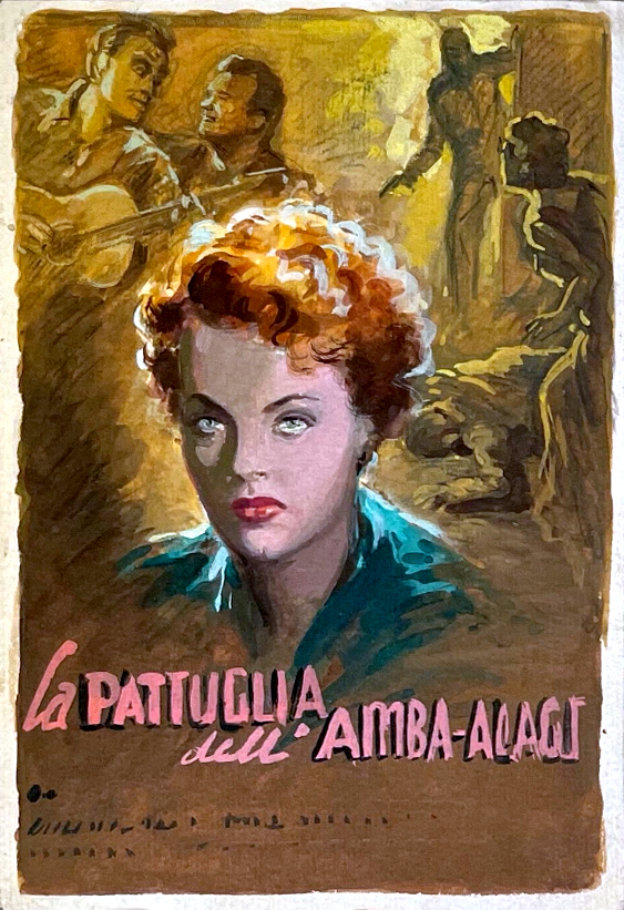 La pattuglia dell’Amba-Alagi – Schizzo