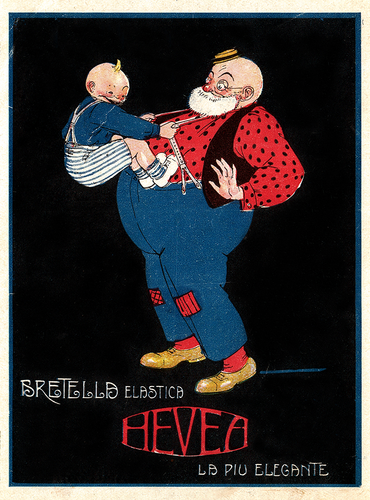 Hevea – Bretella elastica – Pagina pubblicitaria