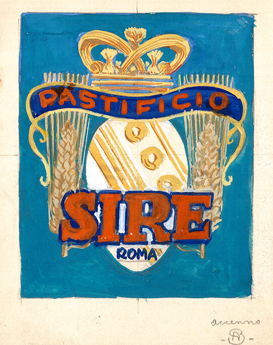 Pastificio Sire – Logo – Schizzo 1