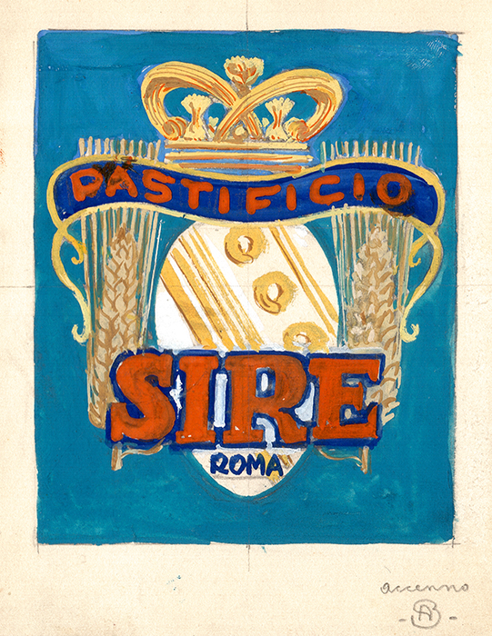 Pastificio Sire – Logo – Schizzo 1