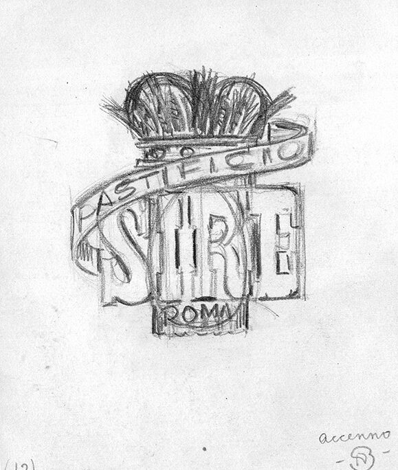 Pastificio Sire – Logo – Schizzo 3