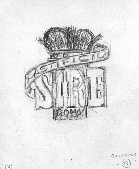 Pastificio Sire – Logo – Schizzo 3