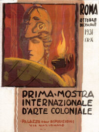 Prima Mostra Internazionale d’Arte Coloniale – Schizzo 2